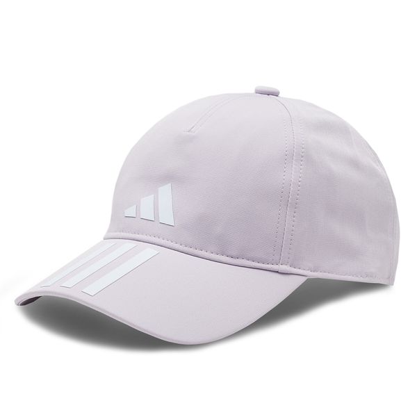 adidas Kapa s šiltom adidas 3-Stripes AEROREADY Running Training Baseball Cap IC6521 Vijolična