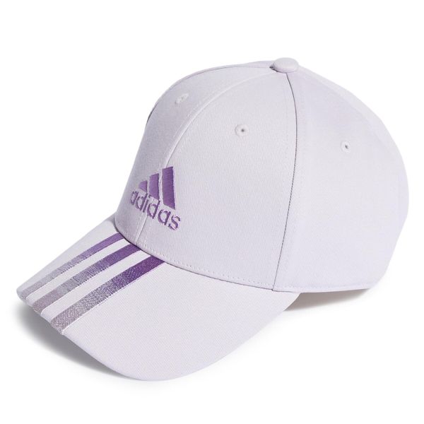 adidas Kapa s šiltom adidas 3-Stripes Fading Baseball Cap IC9705 Vijolična