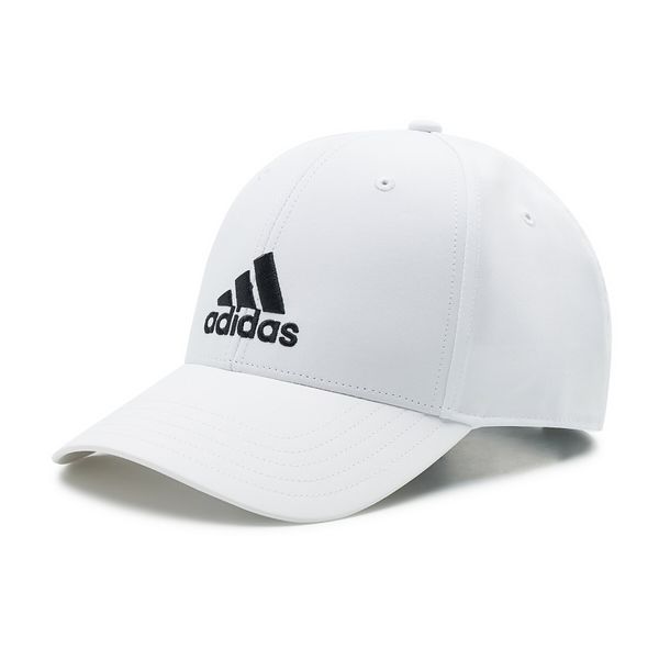 adidas Kapa s šiltom adidas Lightweight Embroidered Baseball GM6260 Bela