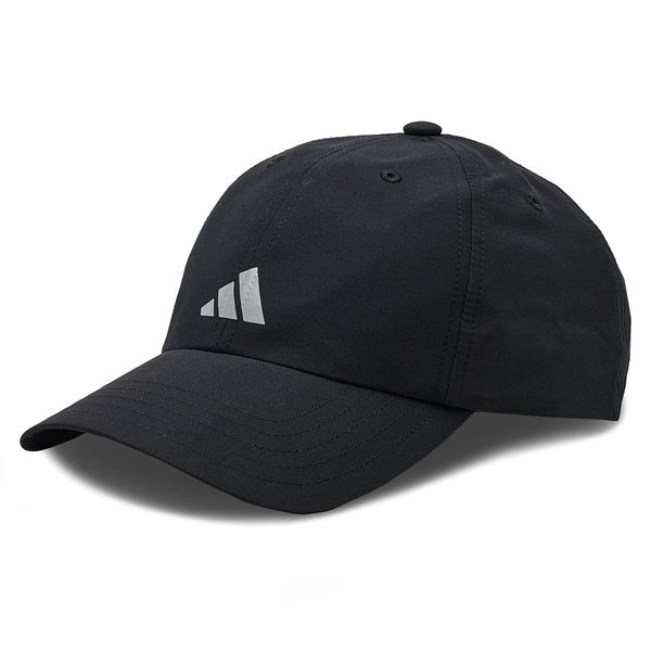 adidas Kapa s šiltom adidas Running Essentials AEROREADY Six-Panel Baseball Cap HT6353 Črna