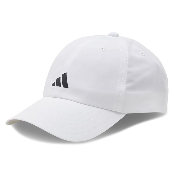 adidas Kapa s šiltom adidas Running Essentials AEROREADY Six-Panel Baseball Cap IC2069 Bela