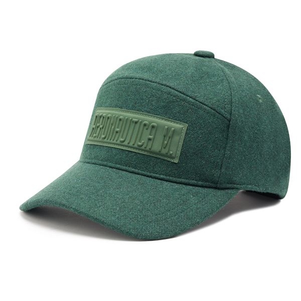 Aeronautica Militare Kapa s šiltom Aeronautica Militare Cappellino 222HA1109CT3002 Verde Scuro 39273