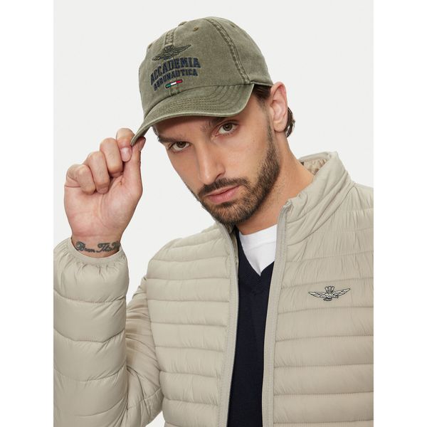 Aeronautica Militare Kapa s šiltom Aeronautica Militare Cappellino 242HA1180CT3249 Khaki