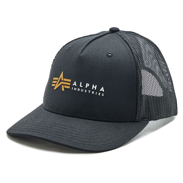 Alpha Industries Kapa s šiltom Alpha Industries Label 106901 Black 03