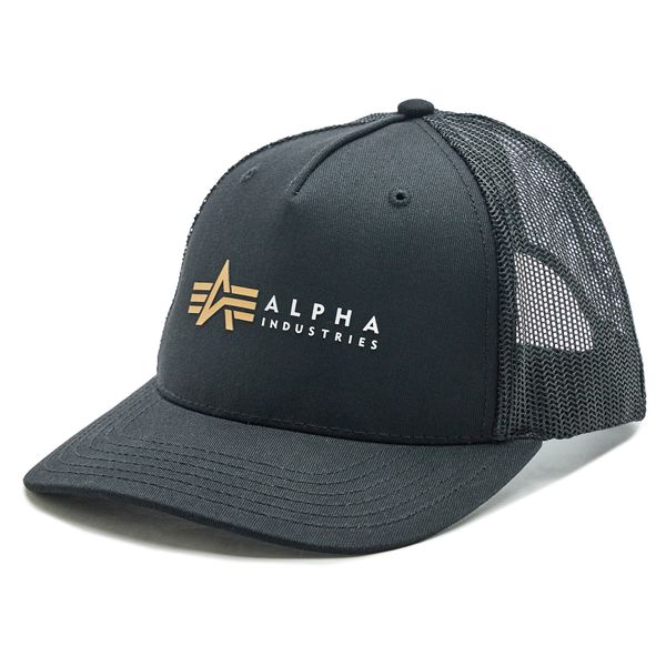 Alpha Industries Kapa s šiltom Alpha Industries Label 106901FP Black 03