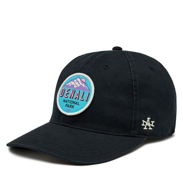 American Needle Kapa s šiltom American Needle Denail Hepcat SMU702A-DNP Črna