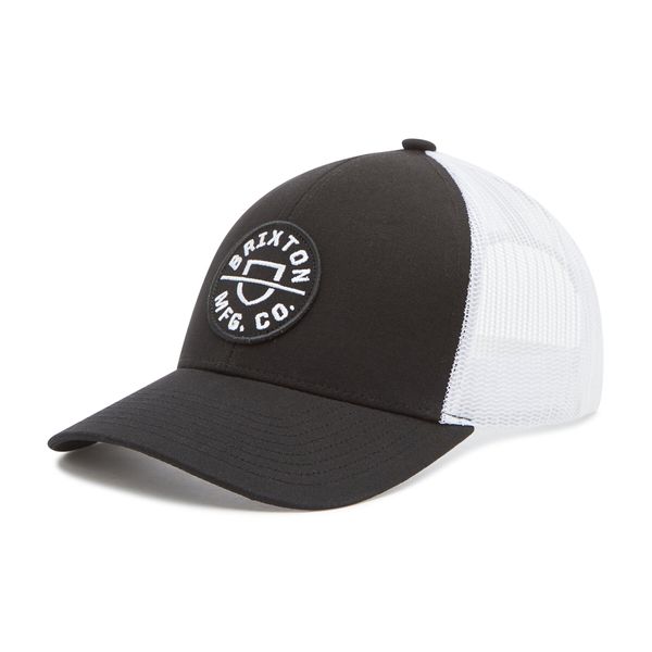 Brixton Kapa s šiltom Brixton Crest X Mp Mesh Cap 10921 Black