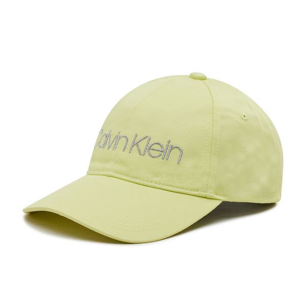 Calvin Klein Kapa s šiltom Calvin Klein Bb Cap K60K608210 Rumena