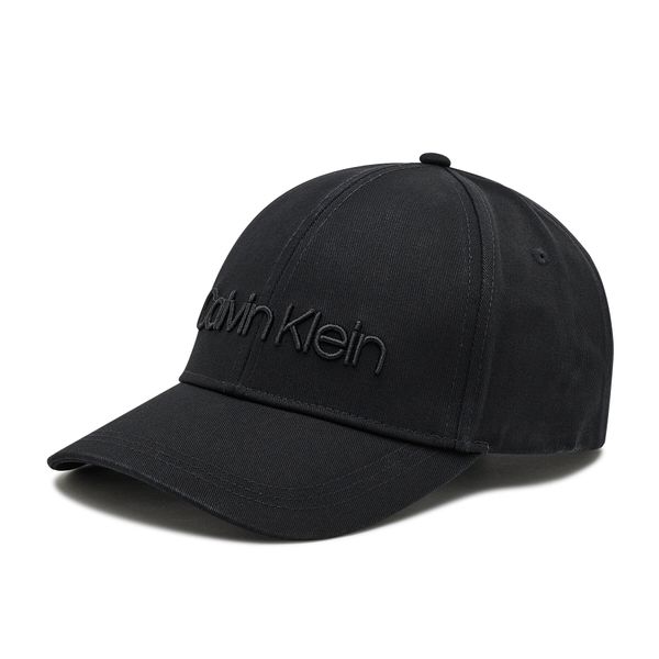 Calvin Klein Kapa s šiltom Calvin Klein Embroidery Bb Cap K50K505737 Črna