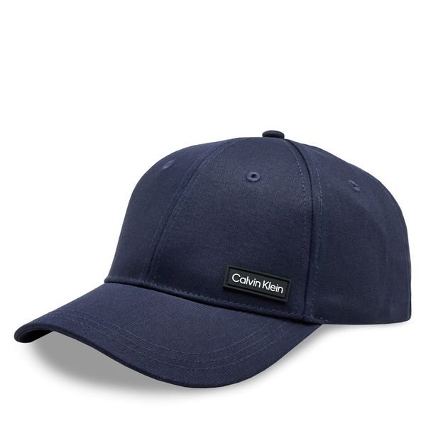 Calvin Klein Kapa s šiltom Calvin Klein Essential Patch Bb Cap K50K510487 Mornarsko modra