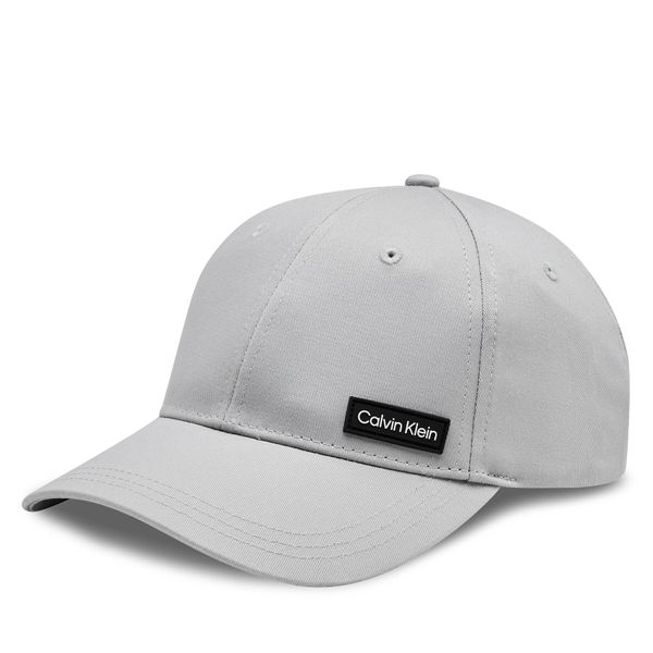 Calvin Klein Kapa s šiltom Calvin Klein Essential Patch Bb Cap K50K510487 Siva