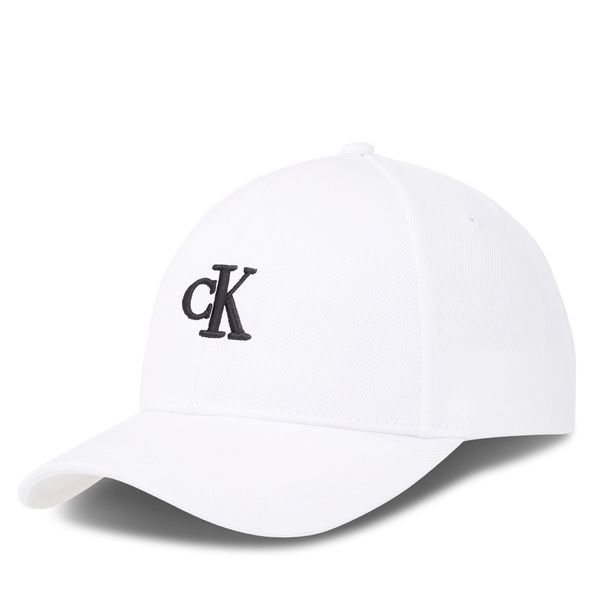 Calvin Klein Jeans Kapa s šiltom Calvin Klein Jeans New Archive Cap K50K511805 Bright White YAF