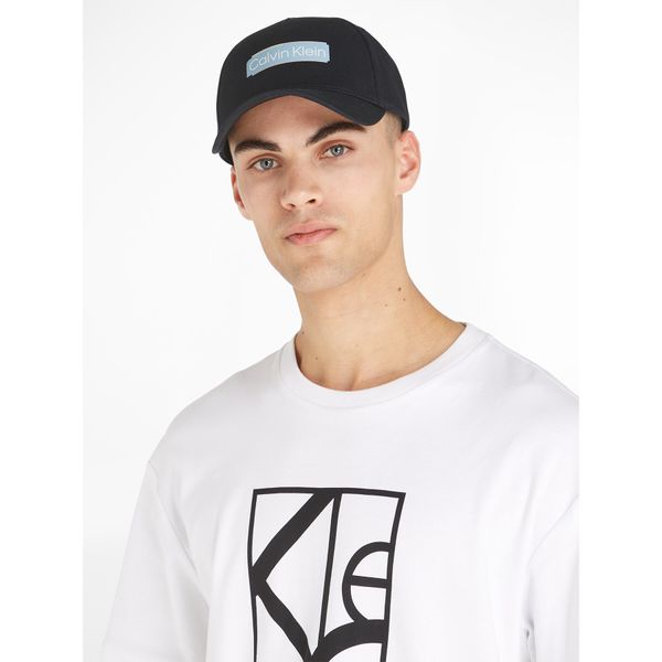 Calvin Klein Kapa s šiltom Calvin Klein Layerd Logo Bb Cap K50K510970 Črna