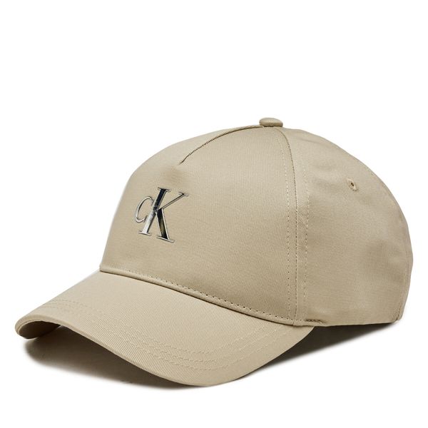 Calvin Klein Kapa s šiltom Calvin Klein Minimal Monogram Cap K60K611541 Siva