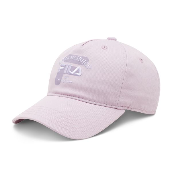 Fila Kapa s šiltom Fila Barnaul 5 Panel Cap With Elevated Basic Logo FCU0086 Vijolična