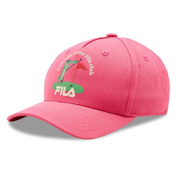 Fila Kapa s šiltom Fila Bhilai Club Kid 5 Panel Cap FCK0013 Roza