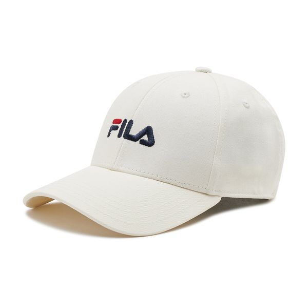 Fila Kapa s šiltom Fila Brasov 6 Panel Cap With Linear Logo Strap Back FCU0019 Bela