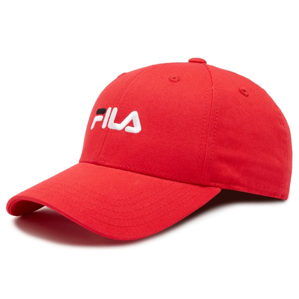 Fila Kapa s šiltom Fila Brasov 6 Panel Cap With Linear Logo - Strap Back FCU0019 Rdeča