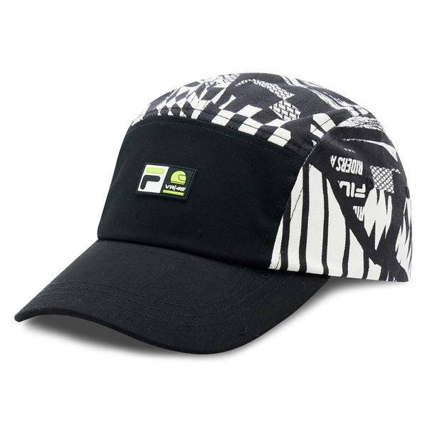 Fila Kapa s šiltom Fila FCU0088 Black & White Racing 83215