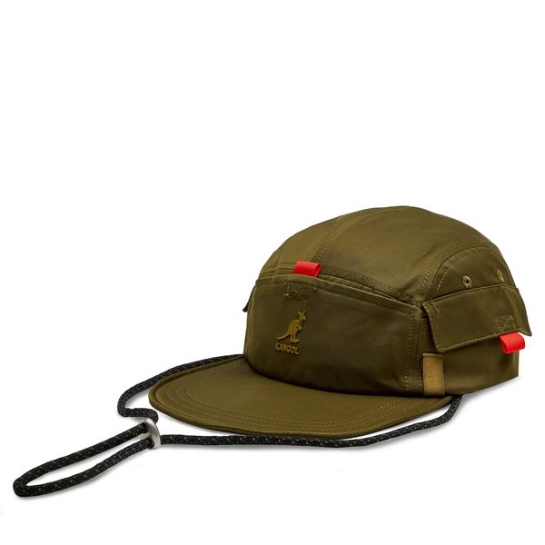 Kangol Kapa s šiltom Kangol Easy Carry 5 Panel K5405 Zelena