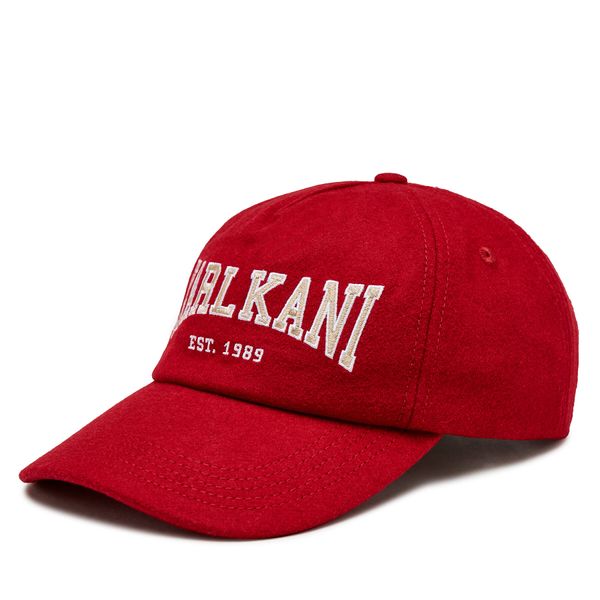 Karl Kani Kapa s šiltom Karl Kani KK College Signature Wool Blend Cap KA-233-001-1 Rdeča