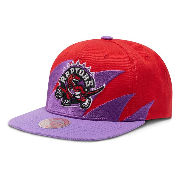 Mitchell & Ness Kapa s šiltom Mitchell & Ness NBA Sharktooth Raptors HHSS2978 Red/Purple