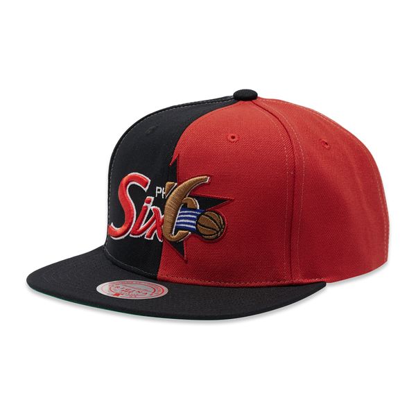 Mitchell & Ness Kapa s šiltom Mitchell & Ness NBA Split Crown HHSS4321 Črna