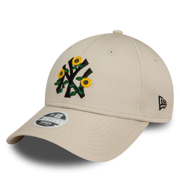 New Era Kapa s šiltom New Era Floral 940 Nyy 60503457 Bež