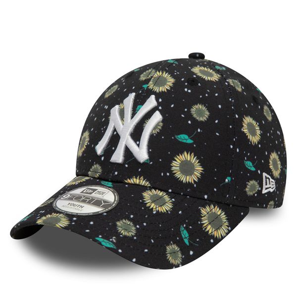 New Era Kapa s šiltom New Era Kids Floral Aop 940 Ne 60503478 M Črna