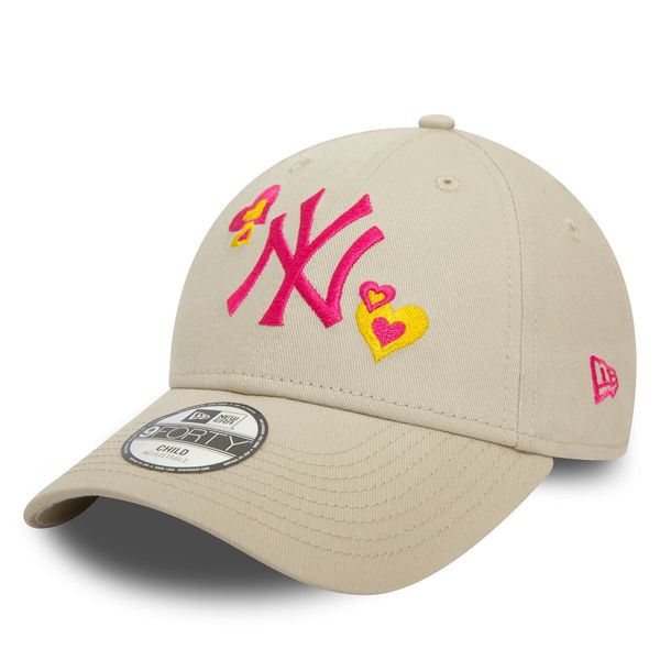 New Era Kapa s šiltom New Era Kids Icon 940 Nyy 60503348 Bež