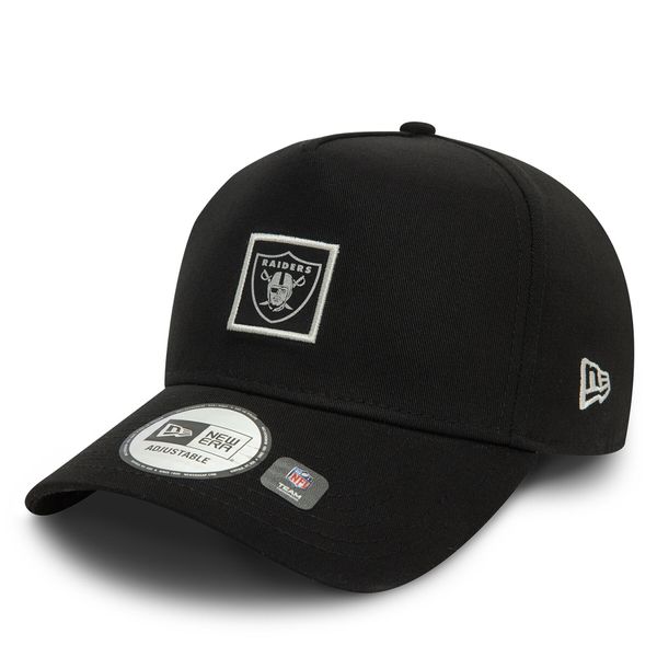 New Era Kapa s šiltom New Era Las Vegas Raiders Metallic Patch 9FORTY E-Frame 60580709 Črna