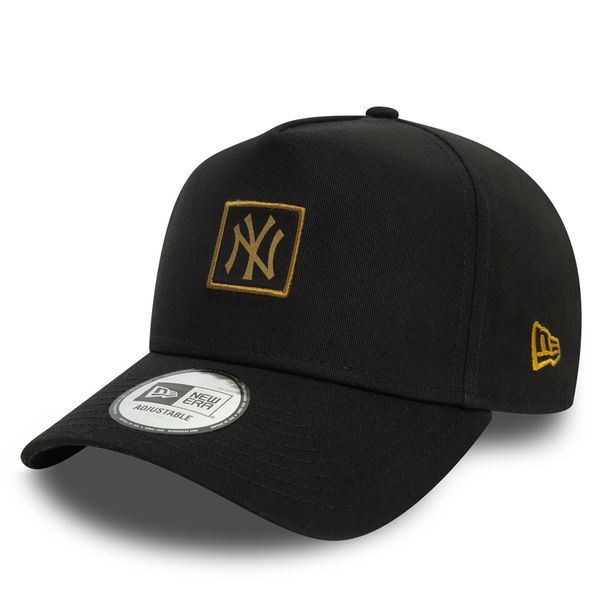 New Era Kapa s šiltom New Era Metallic Patch New York Yankees 9FORTY E-Frame 60580701 Črna