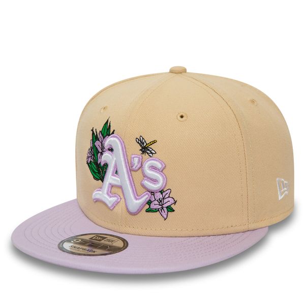 New Era Kapa s šiltom New Era Mlb Floral 950 Athletics 60503502 Bež