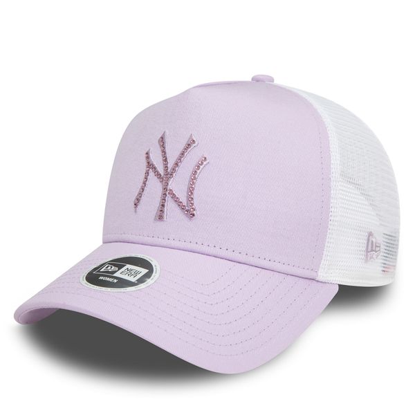 New Era Kapa s šiltom New Era Mlb Rhinestone Trucker Nyy 60503566 Roza