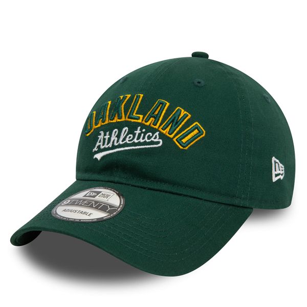 New Era Kapa s šiltom New Era Mlb Wordmark 920 Athletics 60503513 Zelena