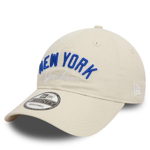 New Era Kapa s šiltom New Era Mlb Wordmark 920 Nyy 60503495 Bež