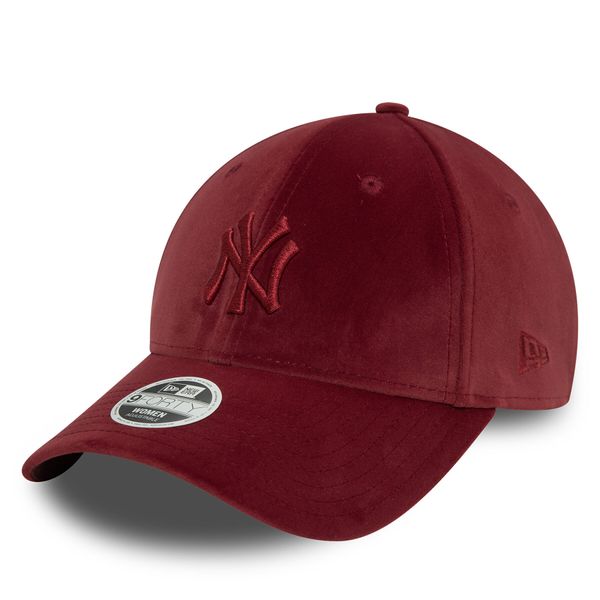 New Era Kapa s šiltom New Era Velour Midi New York Yankees 9FORTY 60580762 Bordo rdeča