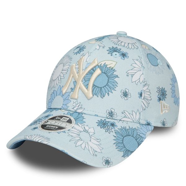 New Era Kapa s šiltom New Era Wmns Floral Aop 940 Nyy 60435004 Modra