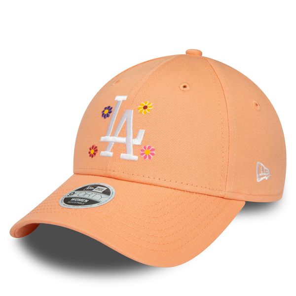 New Era Kapa s šiltom New Era Wmns Flower 940 La Dodgers 60435013 Oranžna