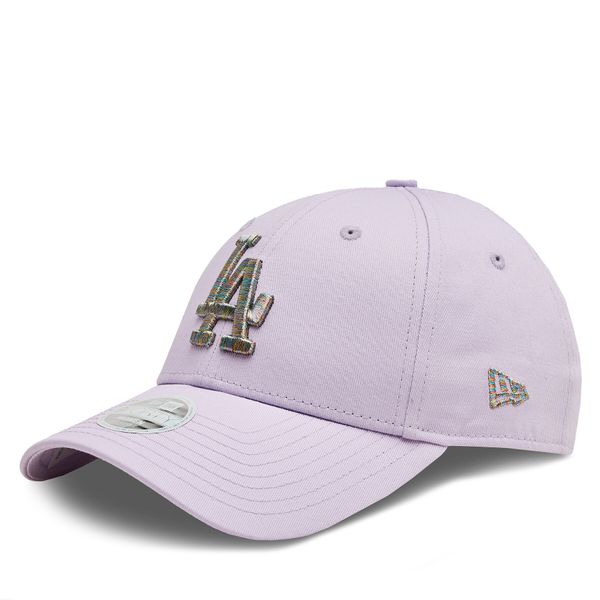 New Era Kapa s šiltom New Era Wmns Metallic Logo 940 La Dodgers 60435262 Vijolična