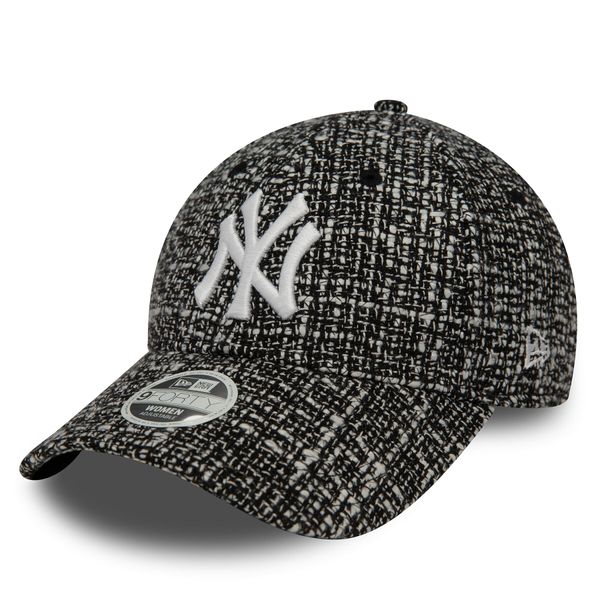 New Era Kapa s šiltom New Era Wmns Summer Tweed Nyy 60434983 Črna