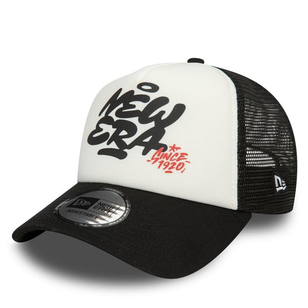 New Era Kapa s šiltom New Era Youth Graffiti Trucker Ne 60503571 Bela