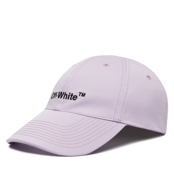 Off-White Kapa s šiltom Off-White OWLB026F22FAB0033610 Vijolična