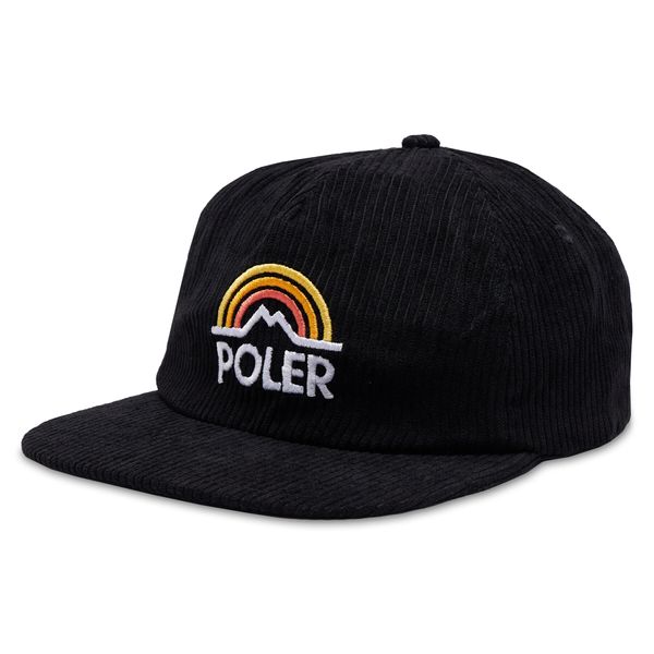 Poler Kapa s šiltom Poler Mountain Rainbow 221ACU7010 Black