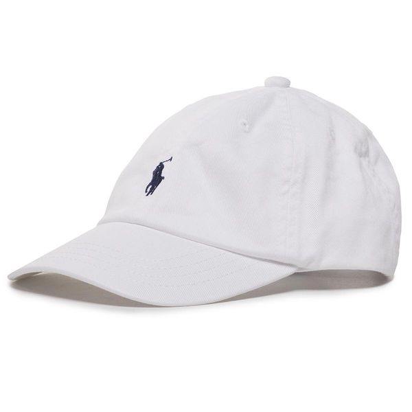 Polo Ralph Lauren Kapa s šiltom Polo Ralph Lauren Clsc Cap 321552489001 Bela