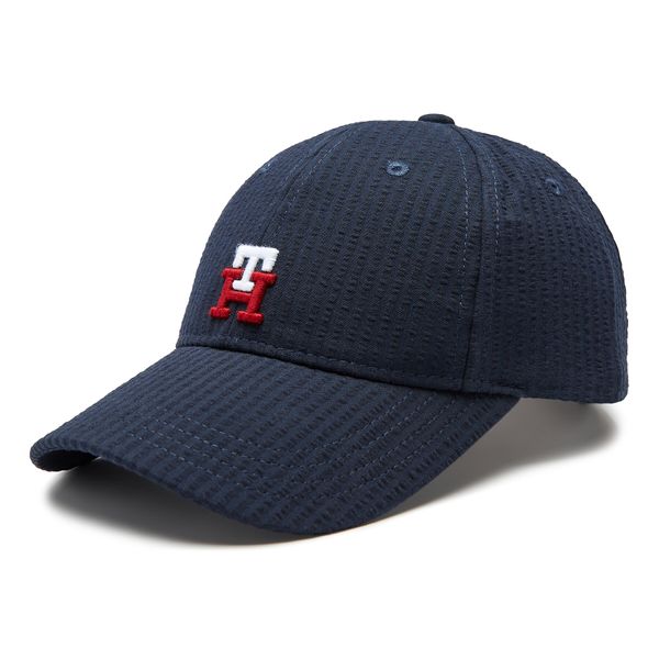 Tommy Hilfiger Kapa s šiltom Tommy Hilfiger AU0AU01673 Mornarsko modra