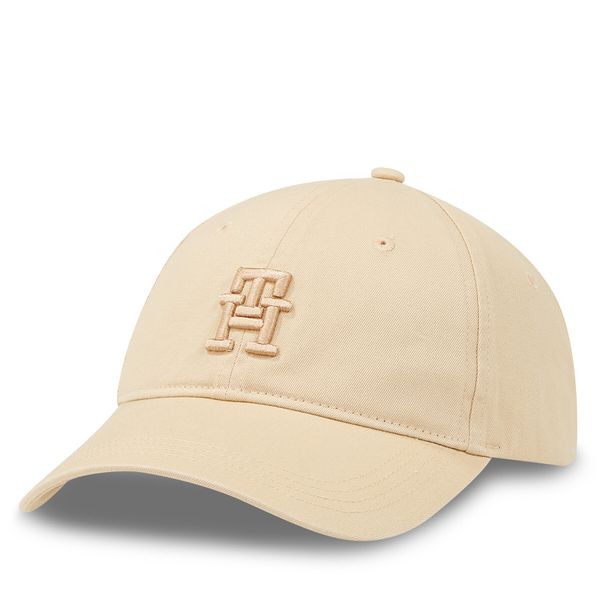 Tommy Hilfiger Kapa s šiltom Tommy Hilfiger Beach Summer Soft Cap AW0AW16170 Bež