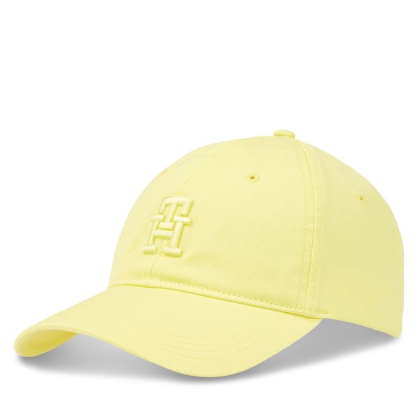 Tommy Hilfiger Kapa s šiltom Tommy Hilfiger Beach Summer Soft Cap AW0AW16170 Rumena