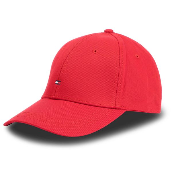 Tommy Hilfiger Kapa s šiltom Tommy Hilfiger Classic Bb Cap E367895041 Rdeča