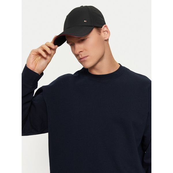 Tommy Hilfiger Kapa s šiltom Tommy Hilfiger Corp 6 Panel AM0AM13336 Črna